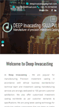 Mobile Screenshot of deepinvacasting.com